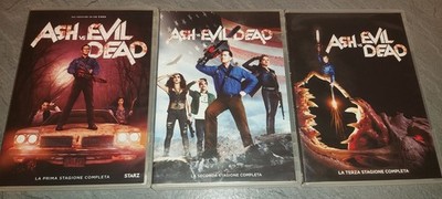 ASH VS EVIL DEAD KOMPLETTE TV-SERIE 3 BOXEN STAFFELN VON 1 BIS 3 AUS DEM KATALOG