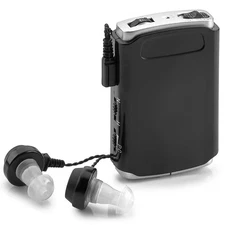 MEDca AVA-16-NEW WFS Pocket Sound Black Amplifier, Personal Hearing Voice