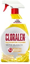All Purpose Cleaner with Bleach Spray 32 fl oz Fresh Scent 3 in 1 Multipurpose 0.27 per fl oz