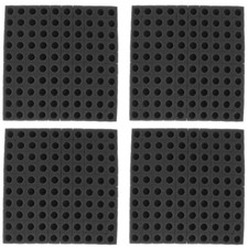 4 Sheets Soilless Hydroponic Sponge Vegetables Cultivation Sponge Tray (Black) 4.05 per sponge
