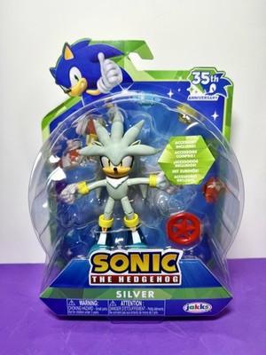 2026 JAKKS Sonic the Hedgehog 35th Anniversary - SILVER THE