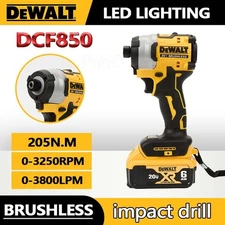 DEWALT DCF850 Impact Driver Electric 20V Lithium Battery Brushless Only Tool