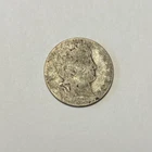 1909-S Barber 90% Silver Quarter - 90% Silver! Free Shipping!