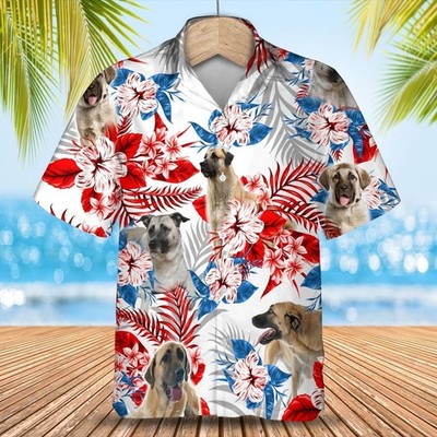 Anatolian Shepherd Hawaiian Shirt   Gift for Summer Summer aloha shirt Hawaiian