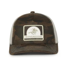 Outdoor Cap Winchester Standard WIN50 Brown Generic Woodland Camo, One Size Fits