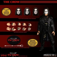 Mezco The Crow One:12 Collective Figure MIB NEW COMPLETE