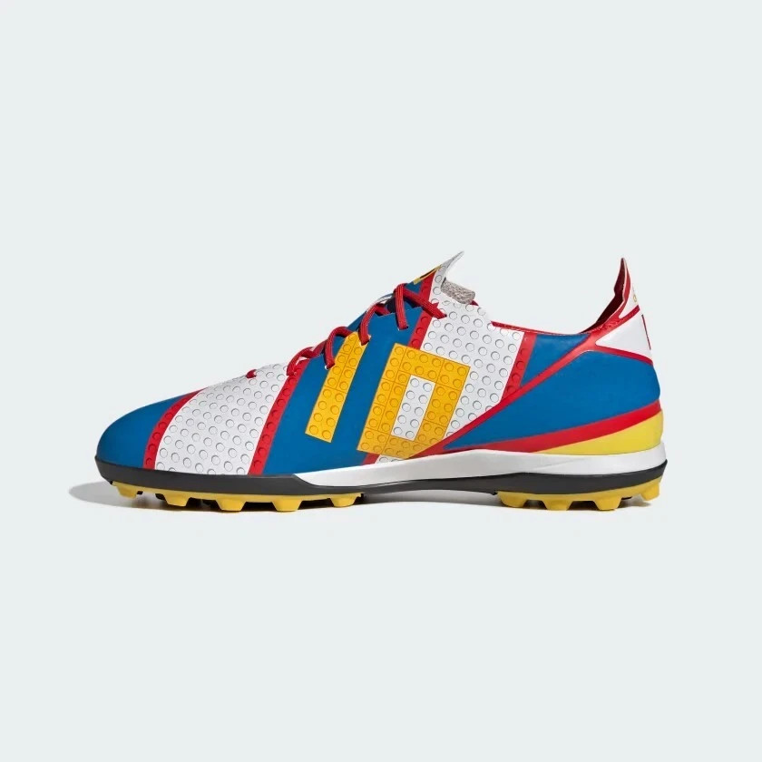 Adidas Gamemode TF Lego Soccer Cleats Carbon Bright Blue GV6866