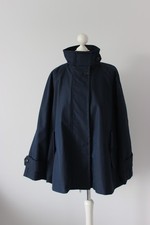 ZARA DAMEN JACKE TRENCH BLAU GR. M NEU