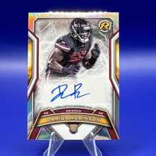 DARIUS ROBINSON 2024 Topps RESURGENCE Silver RC AUTO RRS-DR Arizona Cardinals