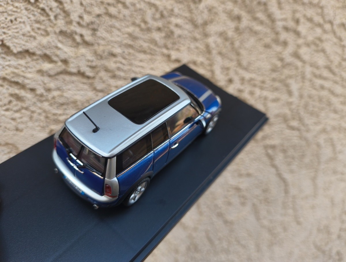 Minichamps 1/43 Blue Mini Cooper S Clubman | eBay