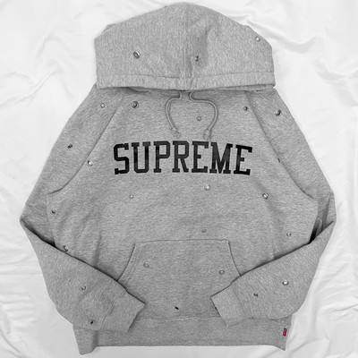 2020 Supreme Metal Eyelet Hole Hooded Sweatshirt Hoodie Medium