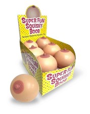 STRESS BALL SUPER FUN SQUISHY MALLOW BOOB GAG GIFT FIDGET SENSORY TOY BOX OF 12