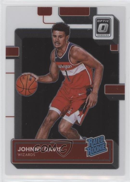 2022-23 Panini Donruss Optic Rated Rookie Johnny Davis #206 10vb