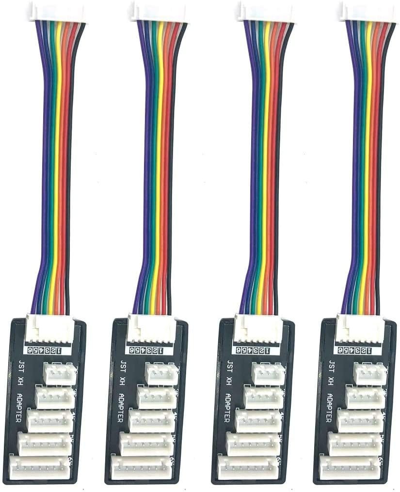 4pcs JST-XH Balance Board 2S-6S 3S Lipo Battery Charger Extend Expansion Board