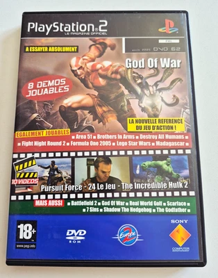 Démo PlayStation 2 PS2 - N°62 Aout 2005 - PAL - God Of War, Area51.. - Photo 1/4
