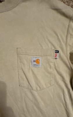 Carhartt Flame-Resistant (FR) Long Sleeve Pocket T-Shirt. CAT 2
