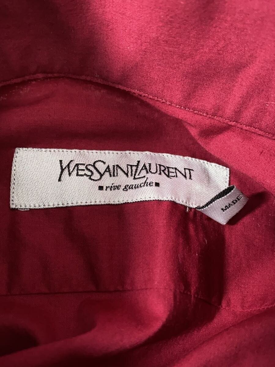 YVES SAINT LAURENT rive gauche camicie manica lunga bordeaux usate