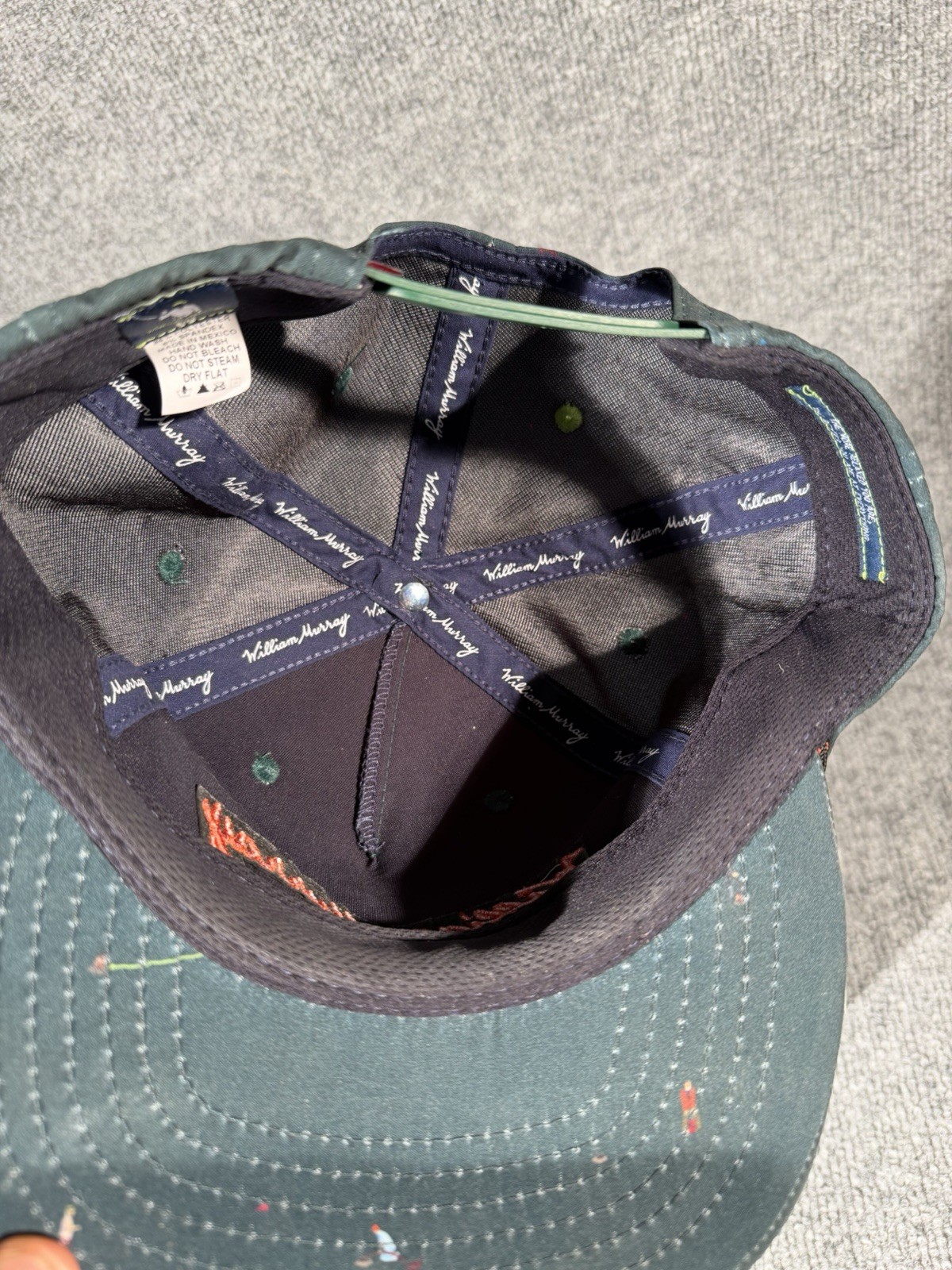 William Murray Snapback Adjustable Flat Brim Grap… - image 6