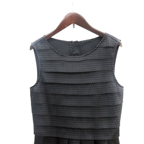 Sisley Dress Mini Tiered S Charcoal Gray AU Used 80c3171c91eb15adbf995061906ceaa - Picture 3 of 5