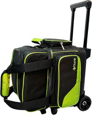 Path Pro Deluxe Single Roller Bowling Bag with Separate Shoe Compartment Up to
