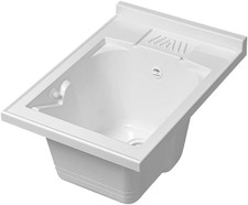 Lavatoio-Lavapanni in Resina, Bianco, 45X50-45X60-50X50-60X50-60X60, Ideale per 