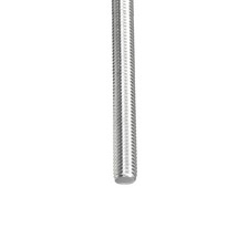 2 PCS M8 x 350mm 1.25mm Pitch Right Hand Threaded Rods 304 Stainless Steel