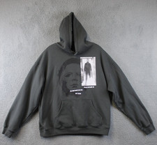 Halloween II Gray Hoodie Men's XL Michael Myers Horror Movie Graphic Pullover