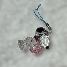 SNOOPY Crystal Style Strap Peanuts Collectible Bag Charm Accessories