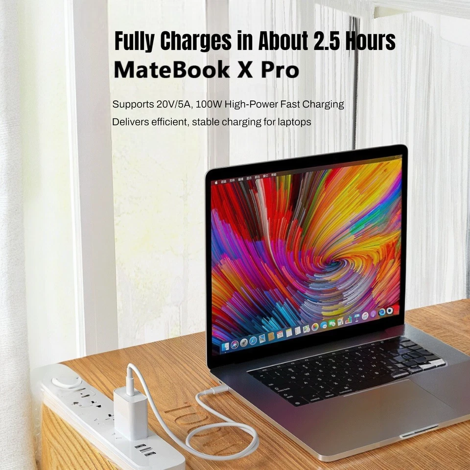 Кабель USB-C на USB-C быстрое зарядное устройство лот шнур типа C для iPhone 17 16 15 Pro Samsung - Изображение 4 из 4