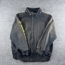 Black Stallion FR Jacket Mens M Black Full Zip Flame Resistant Welding JF1331-BK