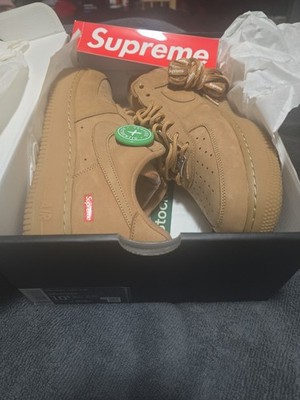 Nike x Supreme Air Force 1 Low SP 'Wheat