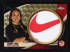 2024 Topps Chrome US Olympic & Paralympic Team and Hopefuls 1/1 Sunny Choi ux8