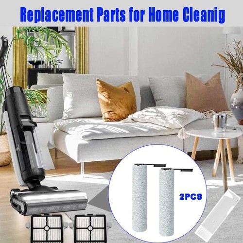 Rodillos de cepillo y filtros HEPA para aspiradora inalámbrica Tineco Floor S6 / S7 en seco húmedo... - Imagen 6 de 9