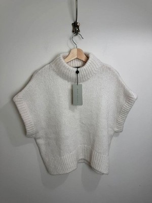 Mint Velvet Cream Wool Blend Knit Jumper Large New With Tags