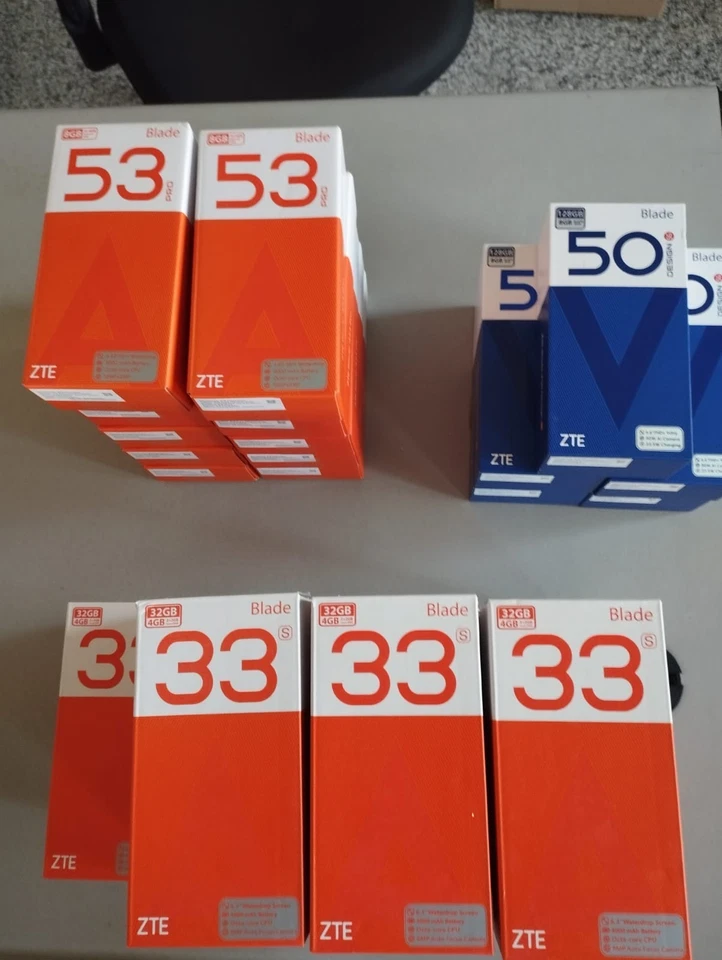 ZTE blade A33s 2 GB RAM 32 GB galaxy black smartphone android - Immagine 3 di 4