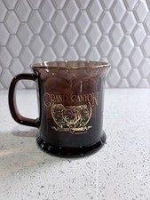 Grand Canyon Amethyst Souvenir Coffee Mug Gold Trim Made in USA Western Supply