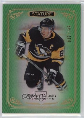 2019-20 Upper Deck Stature Green 29/149 Sidney Crosby #50 01lu