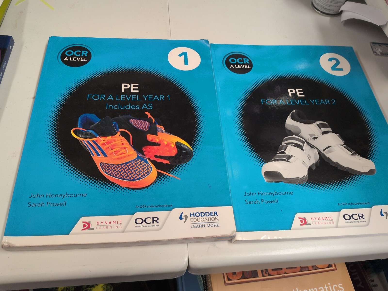 OCR A Level PE Book 1 & Book 2 John Honeybourne, Sarah Powell