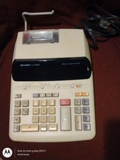 Vintage Sharp EL-2192R Desk Top Calculator -Adding Machine -works