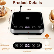 Sourdough Starter Warmer Mat Sourdough Heating Mat 24 40Oz Jars Precise 1 F Hour