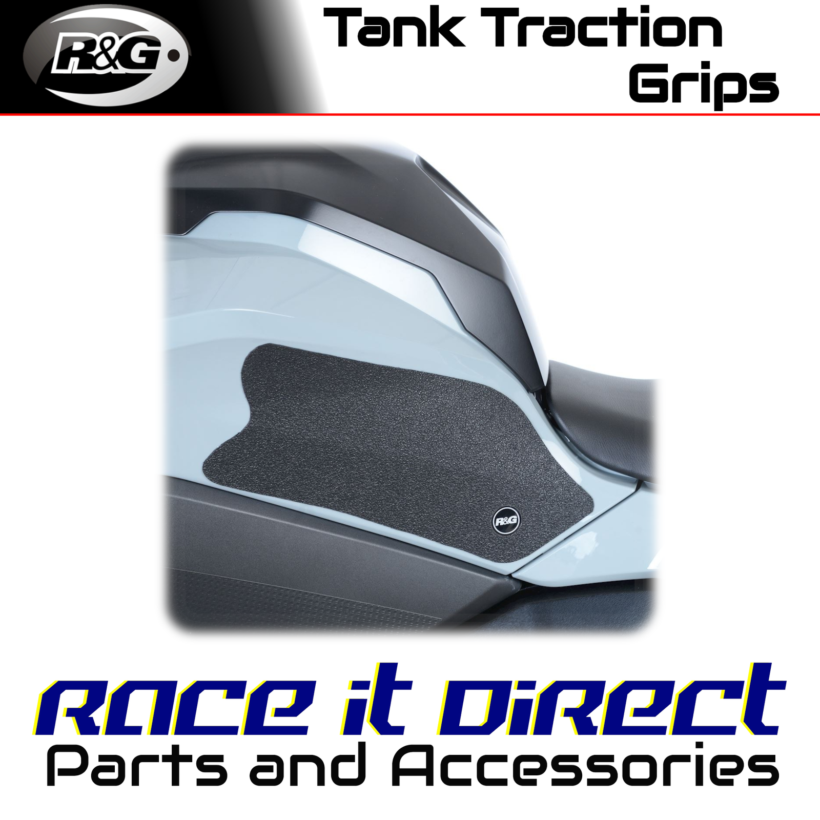 Tank Traction Grips for BMW S1000XR 2020-2023 R&G