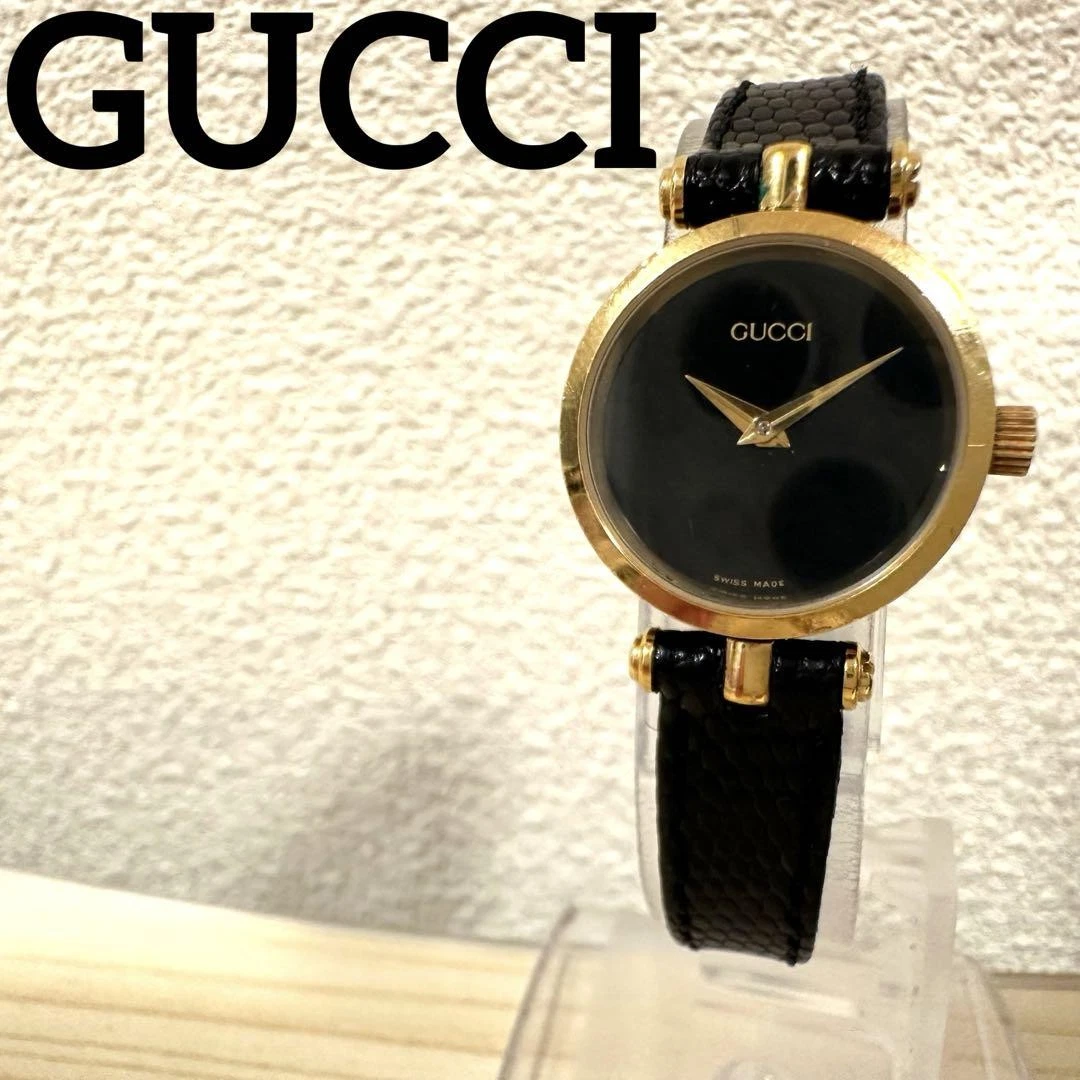 [Accessoires inclus] Montre GUCCI 2040L pile neuve fonctionne ligne Sherry