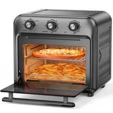 HOMSHADE 19QT Air Fryer Toaster Oven, 5-in-1 Multifunctional Countertop Cooker,
