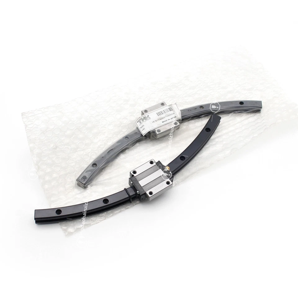THK 1 PCS Curved Guide Rail HCR12A1UU+60/100R HCR15A1UU+60/150R LM Rail Block - Image 2 of 4