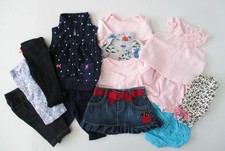 Baby Girl Clothing Lot Of 13 Size 3-6 Mos Carters Old Navy Pants skirt vest