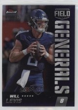2024 Topps Finest Field Generals Purple Refractor 76/125 Will Levis #FG-26 8d3