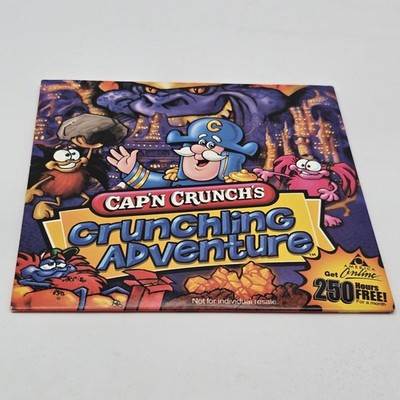 CAP N CRUNCH S CRUNCHLING ADVENTURE PC Computer Game CD-ROM 