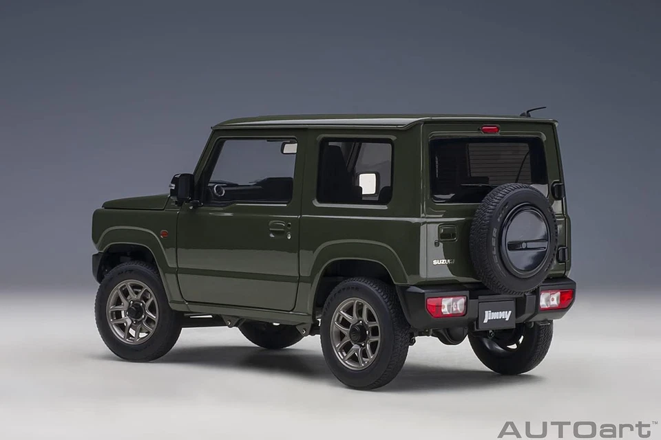AUTOart 1/18 Suzuki Jimny (JB64) Moss Green 78504 - Image 2 of 4