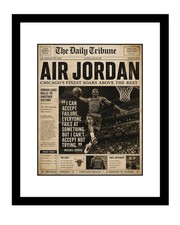 Michael Jordan newspaper photo print 8x10 art...