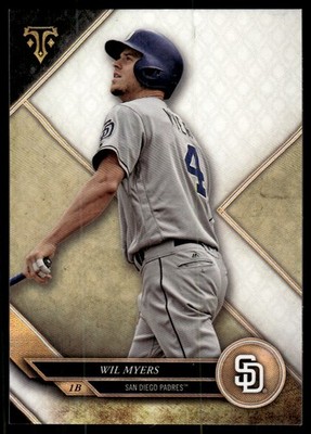 Wil Myers 2017 Topps Triple Threads #38 Padres MLB READ FREE SHIP AutographDen